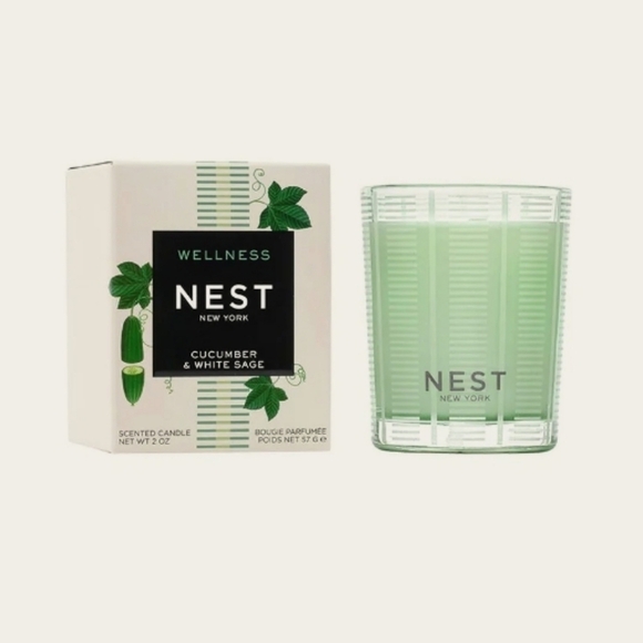 NEST Fragrances Other - NWT Nest cucumber and white sage votive candle